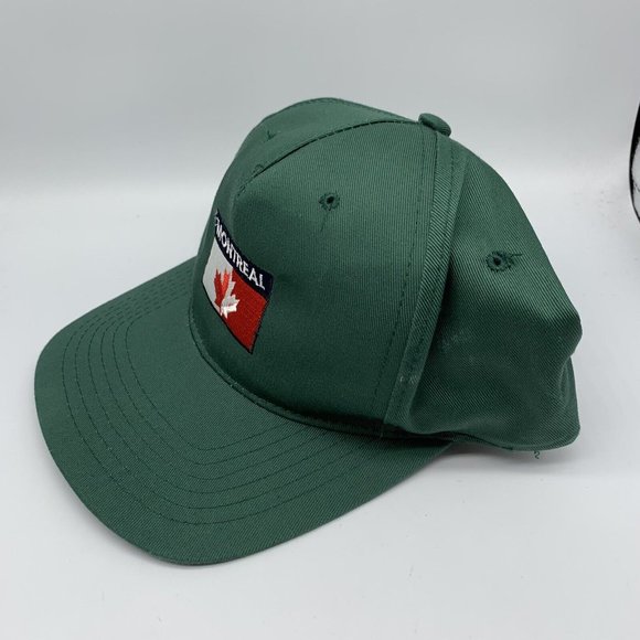 Montreal Toronto Vancouver Canada Flag AJM Headwear Hat Snapback‎ Cap - Picture 2 of 6